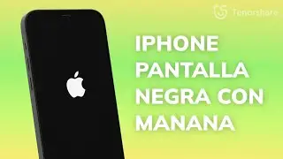 Cómo Solucionar iOS 18/17 iPhone Pantalla Negra con Manzana 2024 | Reparar iOS16/17/18