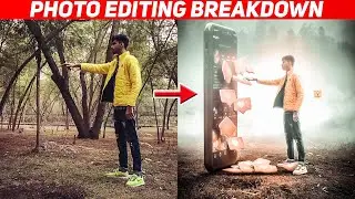 Nuke 3D Photo Editing VFX Breakdown Tutorial 2021