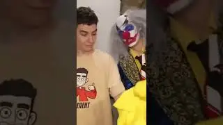 А4 24 часа в наручниках с клоуном