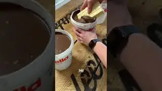 Nutella Chocolate Bucket Dipping