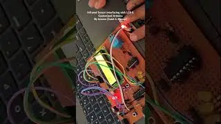 IR sensor Interfacing with Customized Arduino by Sohit & Mannu (Interns)