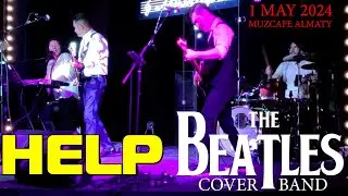 HELP - The Beatles cover band. Live in MUZCAFEE, Almaty, KAZAKHSTAN. 1st May 2024 @BADMUSICIANS