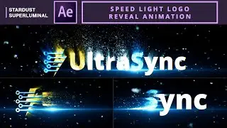 Speed Light Logo Reveal Animation | After Effects Tutorial