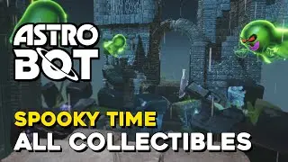 Astro Bot Spooky Time All Collectible Locations (All Bots & Puzzle Pieces)