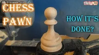 How to make chess, pawn.  Как сделать шахматы болгаркой, пешка.