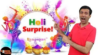 Holi Surprise | Manocha Academy