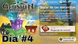 Bazar de las maravillas - Día #4 | Genshin Impact