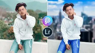 PicsArt Background Change Photo Editing | Lightroom and PicsArt Best Photo Editing Tutorial