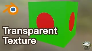 Transparent Texture Blender Tutorial with PNG