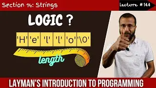 14.4. String Length Function | Complete C programming course | Sunil Dhimal