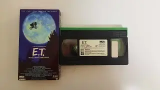 Opening and Closing To ET The Extra Terrestrial 1988 VHS 60fps