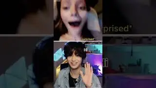 Cute reactions on omegle