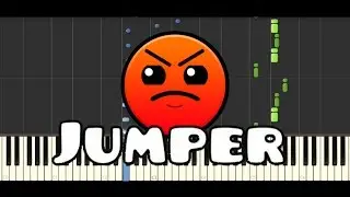 Waterflame - Jumper (Geometry Dash lvl 7) | Piano Tutorial