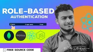 Role based authentication MERN Stack #react