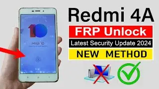 Redmi 4A Gmail Account Remove (without pc) - LATEST UPDATE 2024