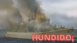 Rusia tiene revés militar con el hundimiento del buque insignia de su flota, en el mar Negro