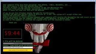 Windows Malware Series #2 - Jigsaw Ransomware (+Removal)