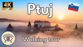 Ptuj 👑 Un paseo a pie con subtítulos por la Ciudad Más Antigua de Eslovenia