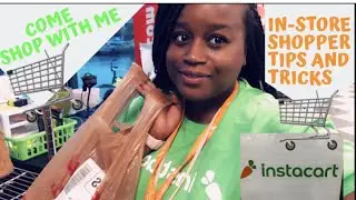 Instacart in store Shopper / tips and tricks/come shop with me/make $1000 a month