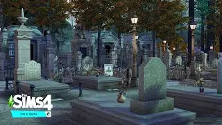 Cemetery • Life & Death Expansion Pack • The Sims 4 • No CC | Speed Build