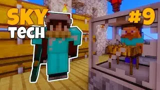 PentaCraft - SkyTech #9 | Автоматическое сито!  СкайБлок с Модами! Выживание на сервере в Майнкрафт!