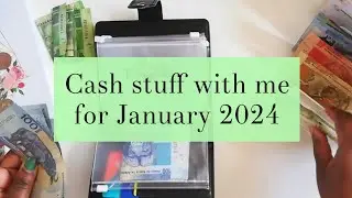 Cash stuffing for January 2024