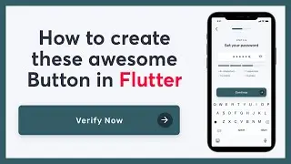 Flutter - Create beautiful button - Flutter UI - Speed Code