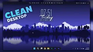 Make Windows 11 look CLEAN and AESTHETIC - CLEANEST setup EVER!