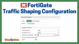 FortiGate Traffic Shaping Configuration