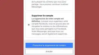 Comment supprimer ou désactiver Compte Facebook en 2023