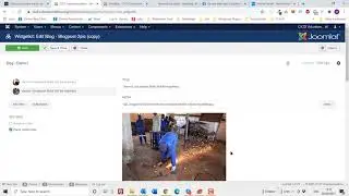 Widgetkit Album in Blogpost - Joomla