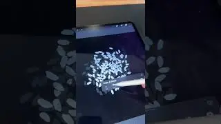 I made my Shader Brush from RICE! - #shorts