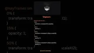 Animated Cup Of Tea Using HTML & CSS Only || #viral #tutorial #video #shorts
