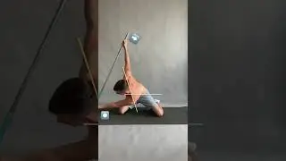 Супер растяжка спины со шваброй