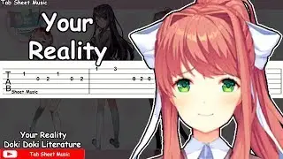 Doki Doki Literature Club! - Your Reality Guitar Tutorial