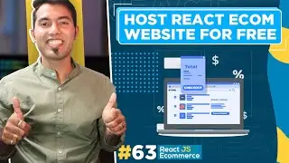 #63: Host React eCommerce Website for Free in Netlify 🔥