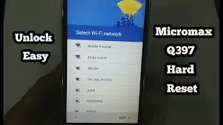 Micromax Q397 Hard Reset ,Pattern Lock ,Pin Code,Password,G-mail,Google , All Lock Remove Solution #