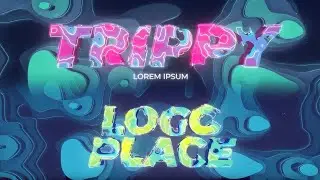 Trippy Opener Logo & Title After Effects Templates