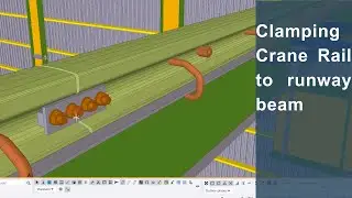 Clamping Crane Rail to runway beam _01