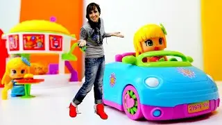 Игры для девочек - куклы Пинипон и Маша Капуки Кануки - Видео про игрушки