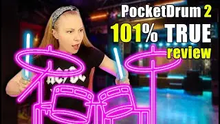 101% True Review Of  PocketDrum 2 by AeroBand (Air Drums and Air Drumsticks) – With IdunnGoddess