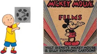 Mickey Mouse - Mickey's Bad Dream/Mickey's Nightmare (1932) - Standard 8mm US Black and White Silent