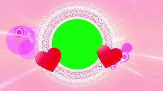 Nice Frame Wedding Slide Greenscreen Nice for Love