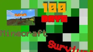 Minecraft ( RS Racing) 100 days in survival 1-10 day