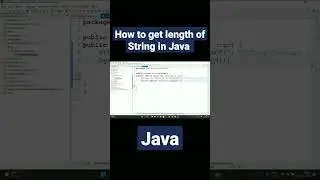 How to get length of String in Java | How to get  size of a String | Java Interview Question