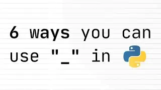 6 ways 