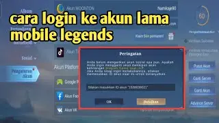 cara login ke akun lama mobile legends