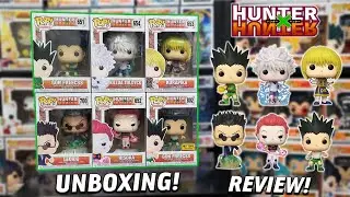 Complete Hunter X Hunter Funko Pop Set Unboxing | Killua | Gon Hot Topic | Hisoka | Kurapika