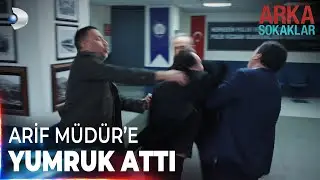 Hüsnü, Arif Müdüre yumruk attı | Arka Sokaklar 679. Bölüm