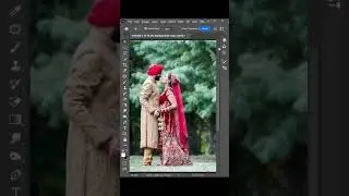 Easy Color Grading Effect In Photoshop ll Photoshop Tutorial #shorts  #photoshop #youtubeshorts